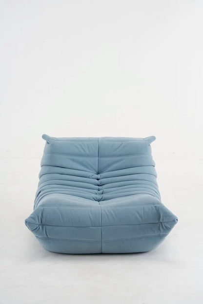 Caterpillar Togo Single Sofa – Tatami-Style Leisure Chair for Living Room or Bedroom, Reading & Relaxing Seat