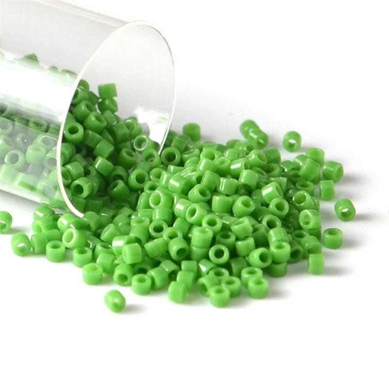 Miyuki Delica Seed Beads - 11/0 Glass Beads for DIY Jewelry, Bracelet Making & Craft Projects