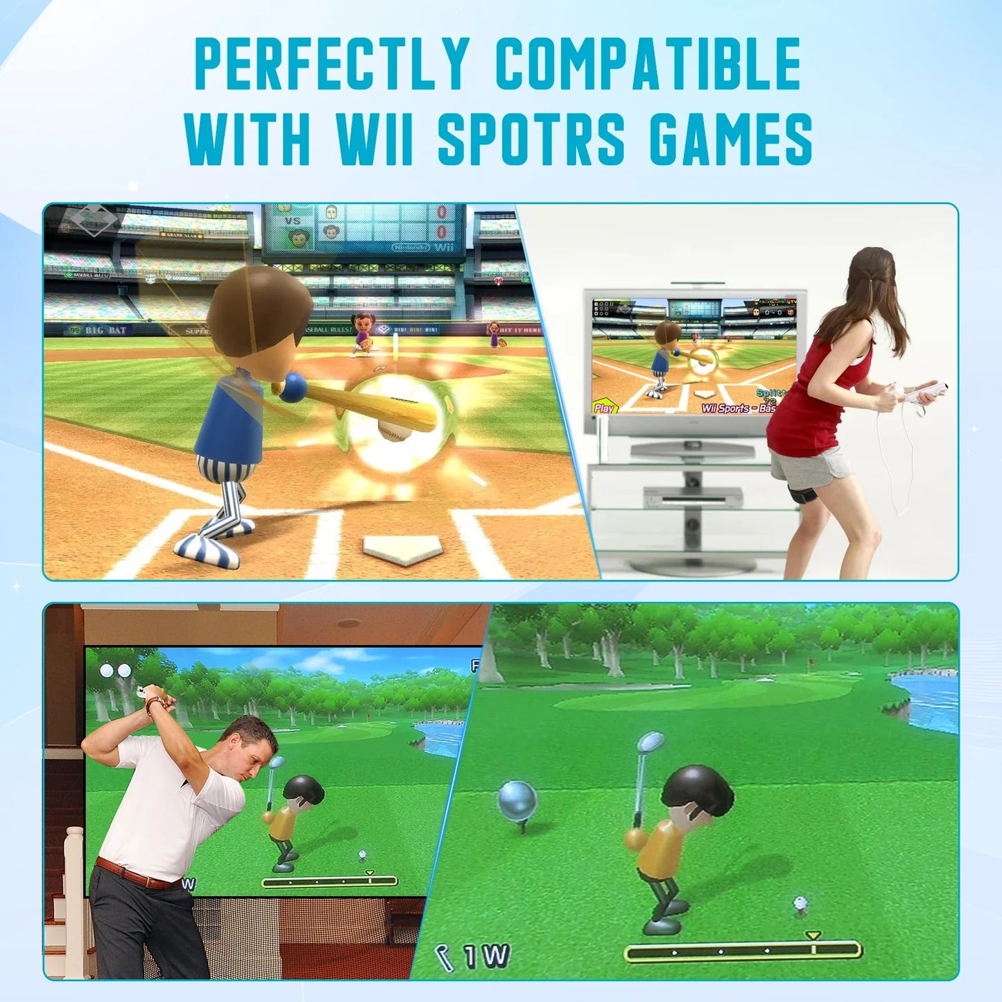 2-in-1 Nintendo Wii Controller Set | Wireless Remote Gamepad with Motion Plus Joystick & Silicone Case