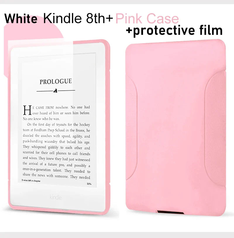 Kindle 8th Gen 6-Inch E-Book Reader, E-Ink Touch Screen, WiFi Connection, Registerable Account, Without Backlight