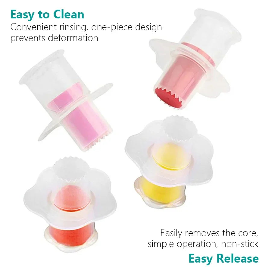 Kitchen Cake Decorating Tools Set – Cupcake & Muffin Corer Plunger Cutter, Pastry Divider Mold & Baking Accessories Kit