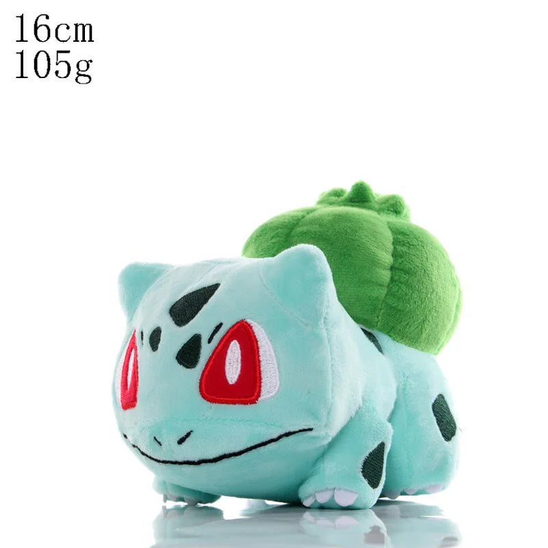 20cm Pokemon Plush Toys – Kawaii Pikachu, Raichu, Jenny, and Turtle Anime Dolls for Kids' Birthday & Christmas Gifts