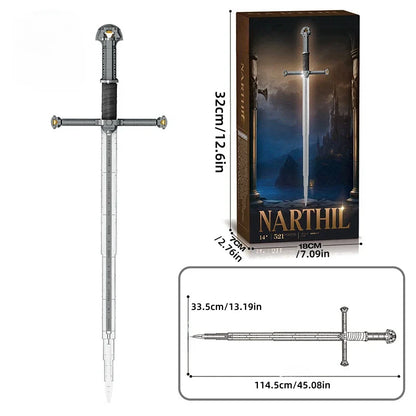 Samurai Sword Building Block Model – Creative Lord of the Rings Toy Kit, Perfect Christmas Gift for Boys