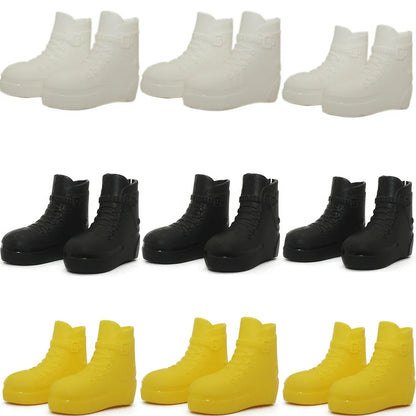 NK Mix 12" Fashion Doll Shoes & Clothes — Casual Leather Sneakers, Boots & Slippers for Boy & Princess Dolls