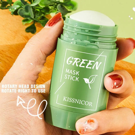 Green Tea Face Clean Mask – Pore Shrinking, Blackhead Remover & Moisturizing Cleansing Stick 40g