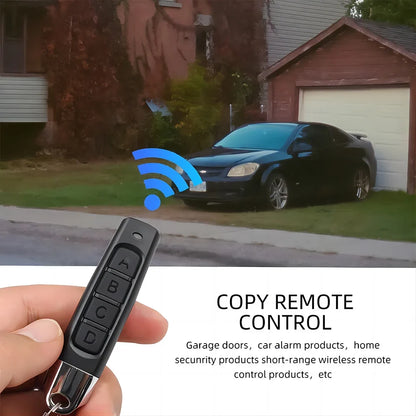 433MHz Garage Door Remote - Auto Copy Wireless Code Cloning Transmitter & Remote Controller