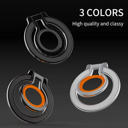 MagSafe Magnetic Finger Ring Holder - Phone Grip Stand Mount for iPhone 12/13 Pro Max Mini Smartphone Accessories