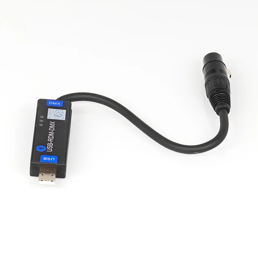 USB-RMD-DMX Wireless DMX Controller - Bluetooth Stage Light App Controller for Android Mobile Devices