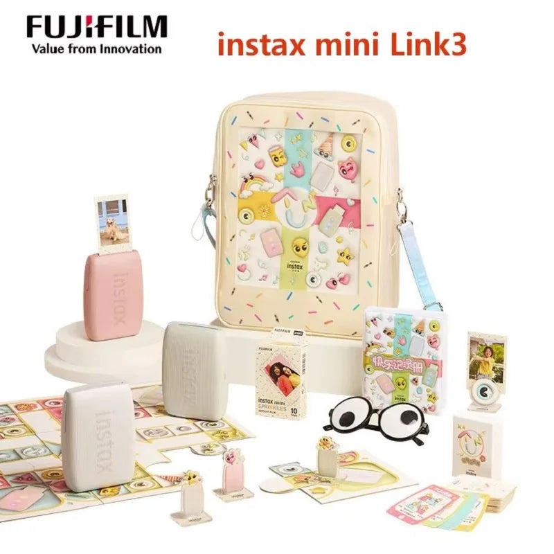 Fujifilm Instax Mini Link 3 Photo Printer - Smartphone Instant Film Printer for Creative Camera Photos