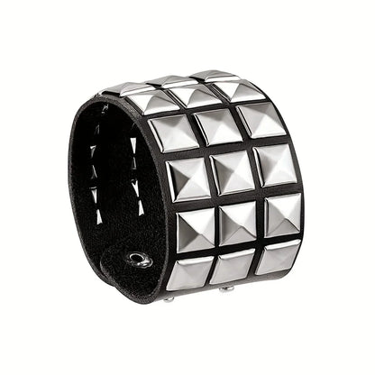 Gothic Punk Multi-Chain Bracelet – Retro Street Dance Jewelry for Halloween, Cosplay, Christmas & Birthday Gifts