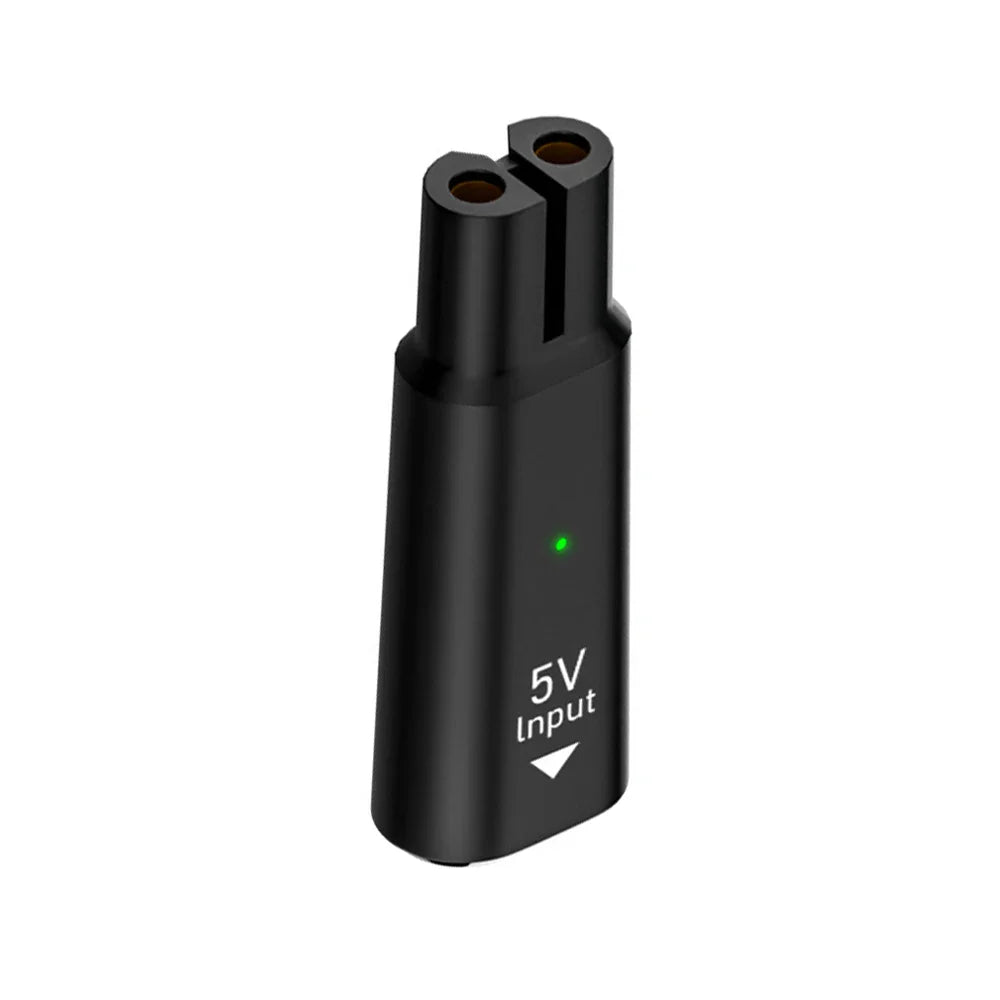 YUKU 5V Type-C Shaver Adapter – Charging Converter for Philips OneBlade QP2724, QP2834, QP4530, QP1924 with Charging Indicator