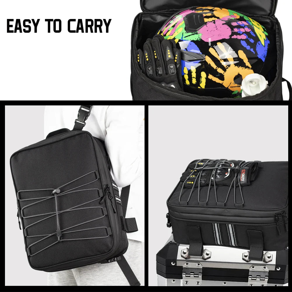 Motorcycle Luggage Bags: Additional Bags for BMW GS 1200 LC Adventure 2013-2017, R1250GS, R1200GS Adventure - Top Pack