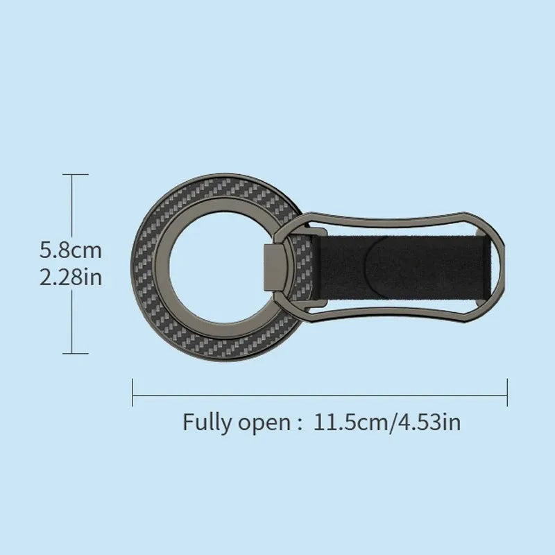 MagSafe Phone Grip Holder - 4-in-1 Rotatable Magnetic Phone Stand Strap Compatible with iPhone 15/14/13/12