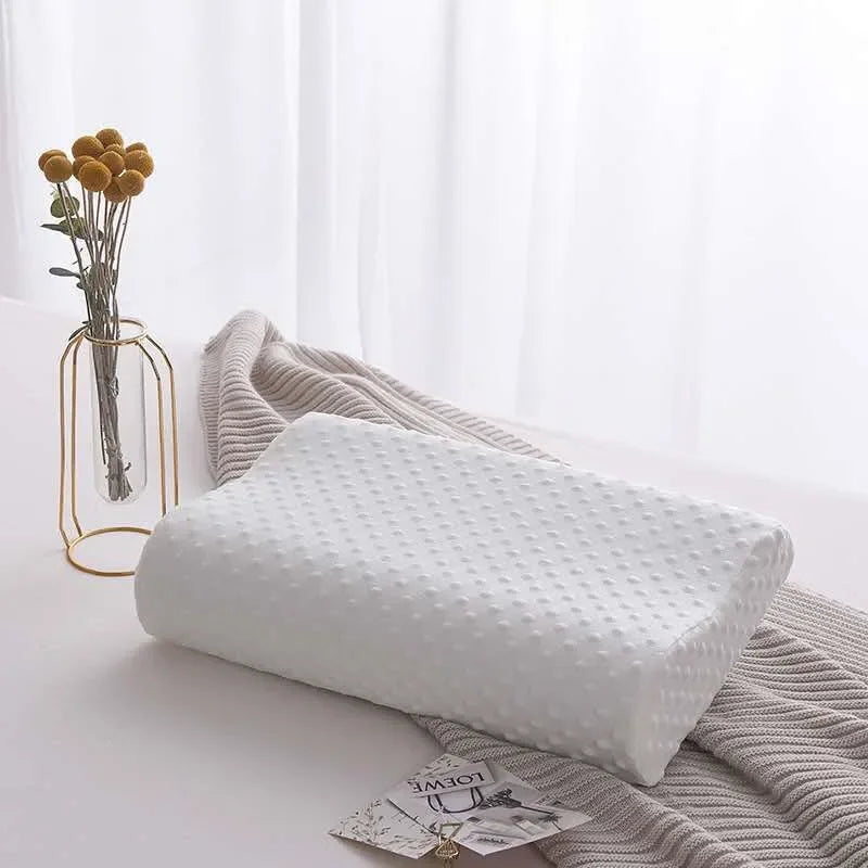 Long Memory Foam Pillow - Orthopedic Neck Support Maternity Sleeping Pillow with Slow Rebound Comfort