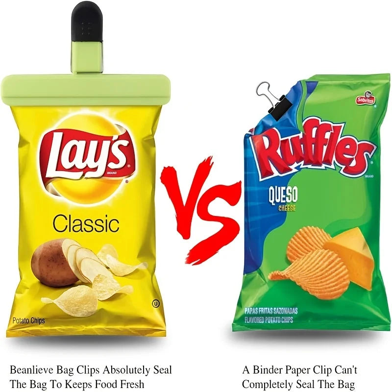 Heavy Duty Multipurpose Bag Clips – Durable Kitchen Snack & Food Storage Clips for Freshness and Organization