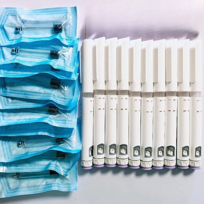 10pcs Purple Disposable Injection Pens — Adjustable Dosage Magic Pens