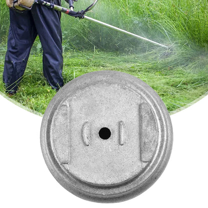 Metal Lawn Mower Blade Base - Electric Grass Trimmer Replacement Guard & Cutting Accessory