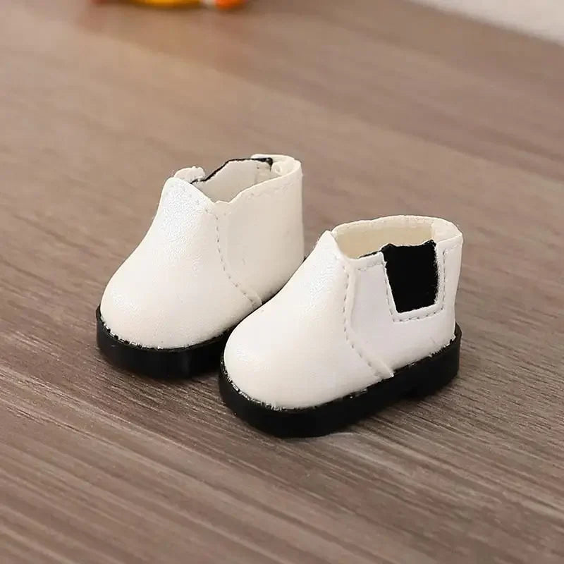 17cm LABUBU Cotton Doll Shoes - Casual Sports Footwear for Dolls, Accessories for Labubu Outfits (Only shoes)