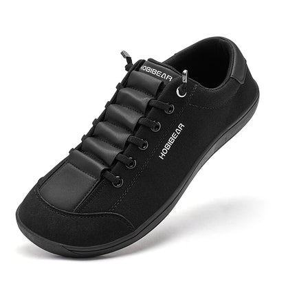 HOBIBEAR Unisex Barefoot Shoes – Zero Drop Wide Toe Casual Canvas Minimalist Walking Sneakers