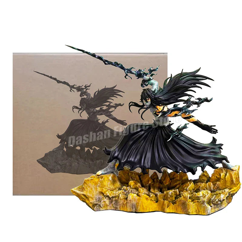 23cm Bleach Hollow Ichigo Action Figure — Saigo No Getsuga Tenshou Hollowfied Kurosaki Ichigo Collectible Statue Toy