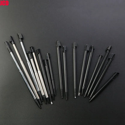 Black Plastic & Metal Telescopic Stylus Pen – Touch Screen Stylus for 2DS, 3DS, New 2DS LL/XL, New 3DS XL/LL, NDSL, NDSi, NDS & Wii