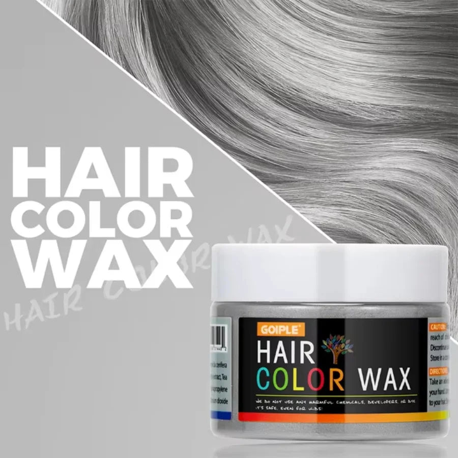 Valentine's Day DIY Hair Color Wax - Temporary Washable Hair, Beard & Eyebrow Coloring Cream