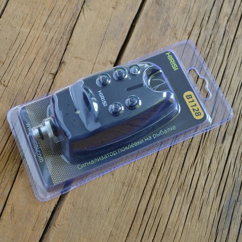 Hirisi Carp Fishing Bite Alarm - LED Light Alert Indicator for Fishing Tackle & Angling Equipment