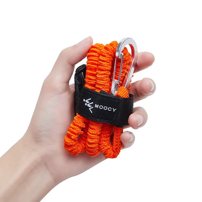 Elastic Kayak Paddle Leash – Adjustable Coiled Lanyard with Safety Hook for Fishing Rod, Pole & Rowing Boat Accessories