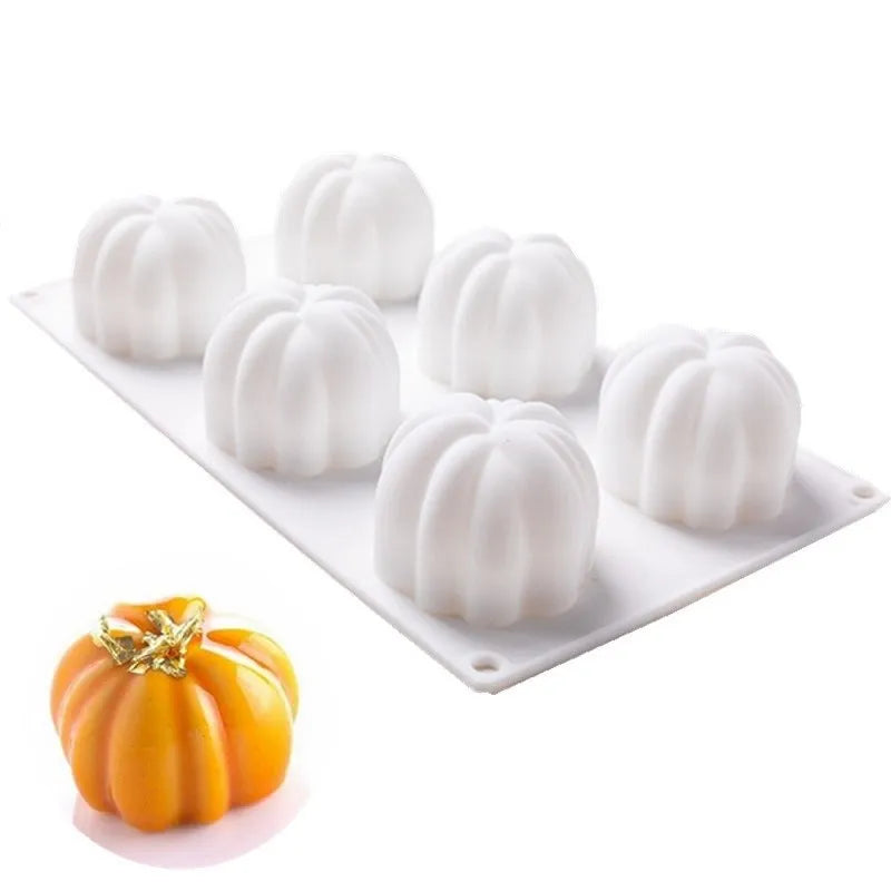 3D Fruit Shape Silicone Cake Mold — French Dessert Baking Tools for Brownies, Mousse & Pastry Decoration