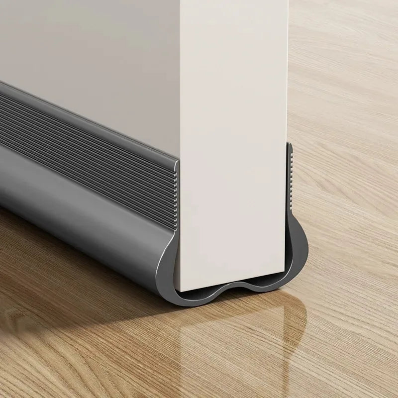 PVC Door Bottom Sealing Strip - Flexible Weatherproof Draft Stopper for Window and Home Insulation Protection