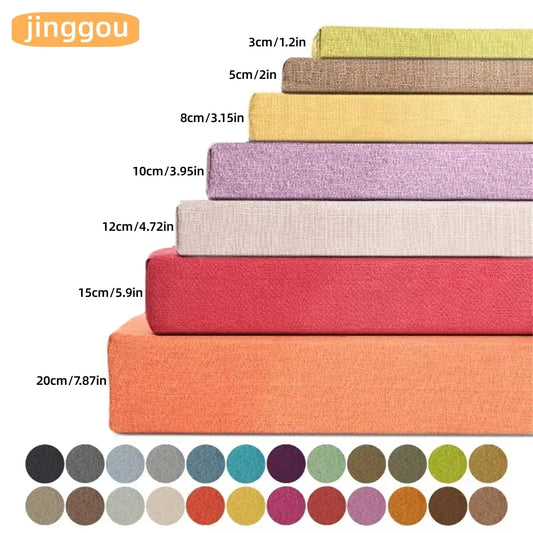 Long Bench Seat Cushion - Decorative Sofa Pillow Bay Window Chair Pad Garden Bench Swing & Backseat Cushion