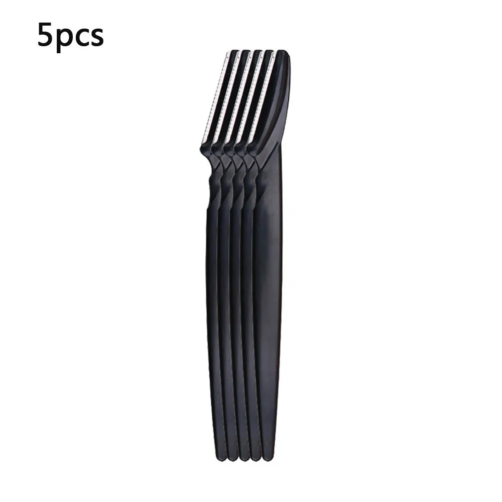 Portable Eyebrow Trimmer & Face Razor – Hair Remover Blades for Eyebrow Epilation and Makeup Grooming
