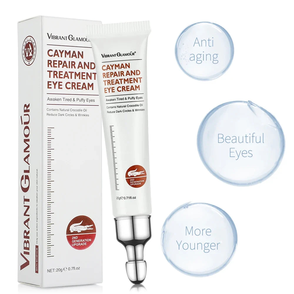 Peptide Collagen Eye Essence Cream - Anti-Wrinkle Dark Circle & Puffy Eye Repair Care (20g)