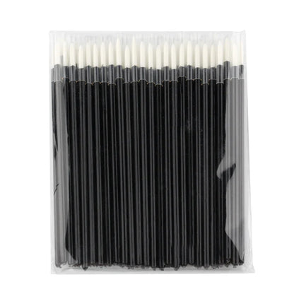 50Pcs Disposable Eyeliner Makeup Brushes - Eye Shadow & Eyeliner Wands for Lash Extensions and Beauty Tools