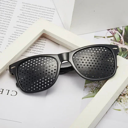 Anti-Myopia Pin Hole Glasses – Vision Correction & Eye Fatigue Relief for Men & Women