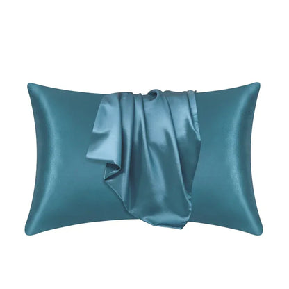 100% Natural Mulberry Silk Pillowcase - Real Silk Hair & Skin Care Bedding Cover with Custom Size Options