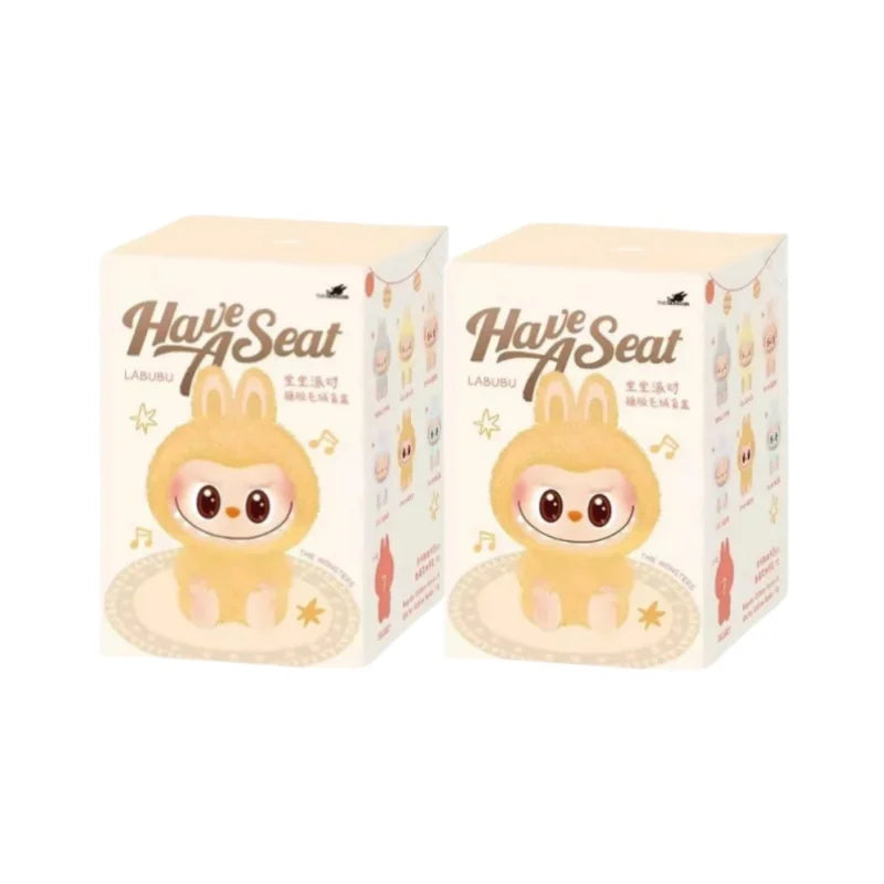 Labubu Blind Box Keychain Replica – Kawaii Monster Backpack Decoration Surprise Toy Gift
