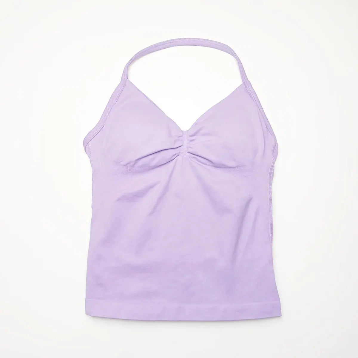 NCLAGEN Impact Longline Strappy Sports Top – Women's Yoga Vest, Open Back Gym Bra for Running & Workout