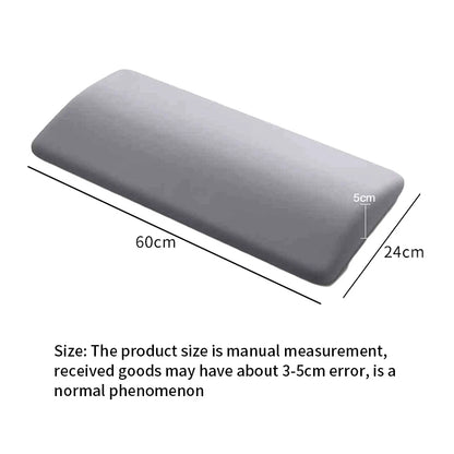 Lumbar Support Memory Foam Pillow — Back & Waist Cushion for Sleeping, Lower Back Pain Relief