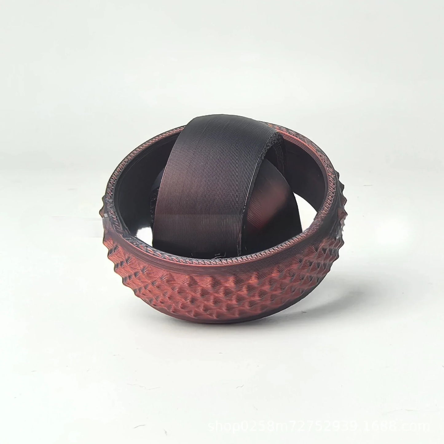 3D Printed O-Shaped Rotating Fingertip Gyroscope Toy – Anxiety Relief & Stress Decompression