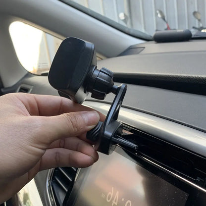 Universal CD Slot Car Phone Holder - 360° Rotating Smartphone Mount Stand for iPhone Samsung Xiaomi