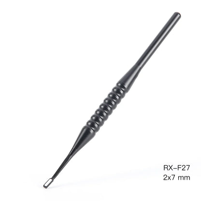 AZDENT Dental Micro Mouth Mirror – 2mm/3mm/5mm Anti-Fog Odontoscope with Detachable Handle for Oral Check