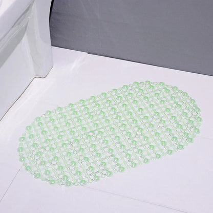 New Household Non-Slip Bath Mat – Suction Cup Bathroom Rug, Massage Bathtub Mat, Carpet Supplies for Bathroom