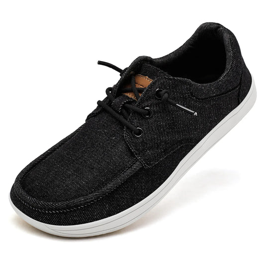 HOBIBEAR Men’s Barefoot Loafers – Lightweight Wide Toe Casual Sneakers for Women, Non-Slip Comfortable Boat Shoes   1/2