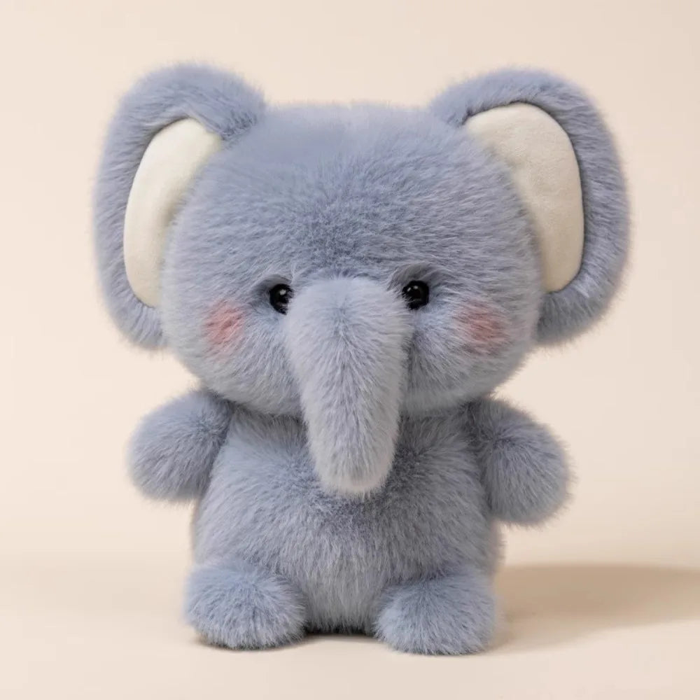 16cm Cute Plush Companion Doll — Capybara & Elephant Stuffed Animal Pillow, Soft Plush Bear Toy for Sleeping Gift