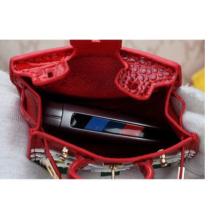 Mini Backpack Headphone Bag – Creative Hanging Case for AirPods 4/3/Pro2 & Galaxy Buds with Lanyard