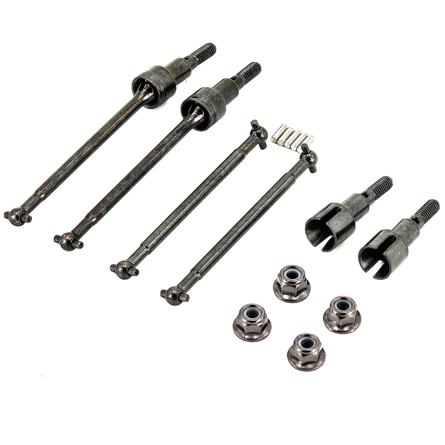 SCY Upgrade Metal Parts — Front & Rear Suspension, Wheel Hubs, Bearings, Steering Rod, Aluminum Components for 16101, 16102Pro, 16104, SG116, Q130