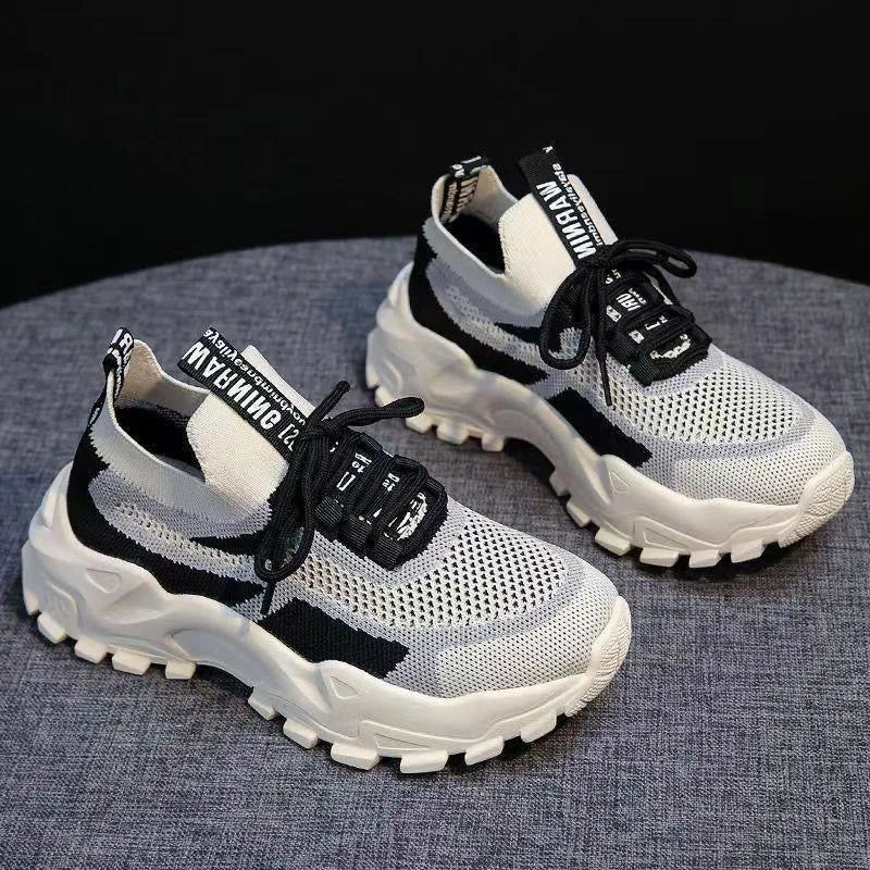 2024 Women's All-Match Mesh Casual Shoes – Breathable, Soft Bottom Sneakers for Spring & Autumn