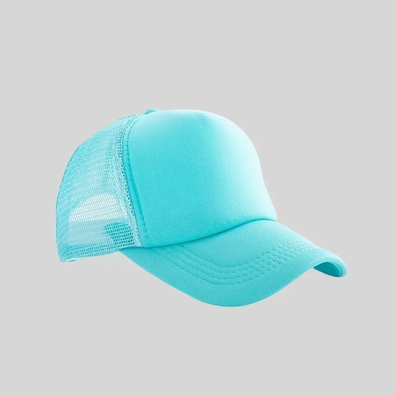 Personalized Logo Trucker Hats - Custom Foam Mesh Baseball Caps for Men & Women, Snapback Sun Hats