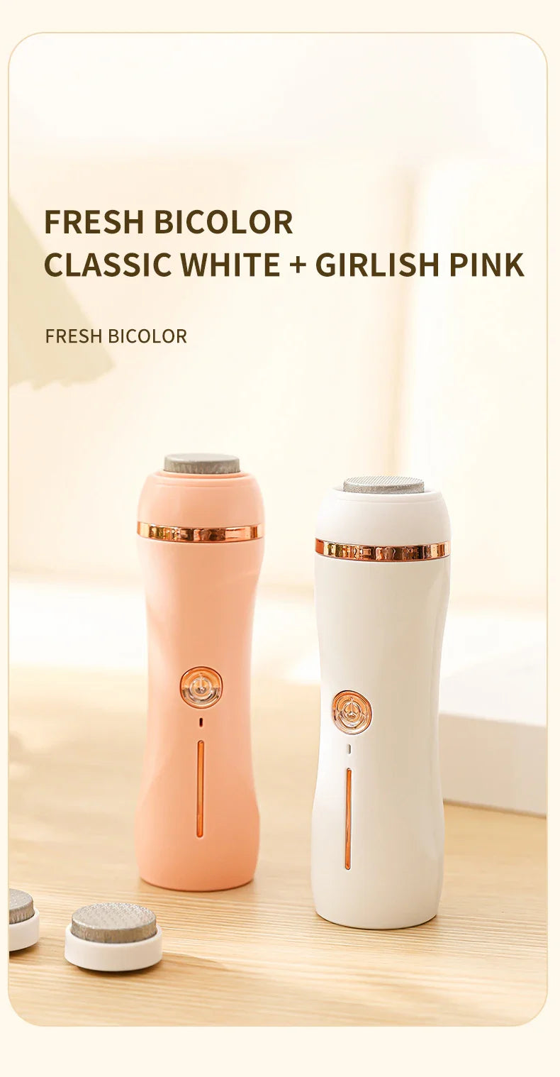 HOMFISH Electric Foot Grinder – Automatic Callus Remover Pedicure Machine for Smooth and Beautiful Feet